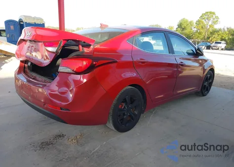 2016 Hyundai Elantra Value Edition from USA, damaged, VIN KMHDH4AE2GU534756